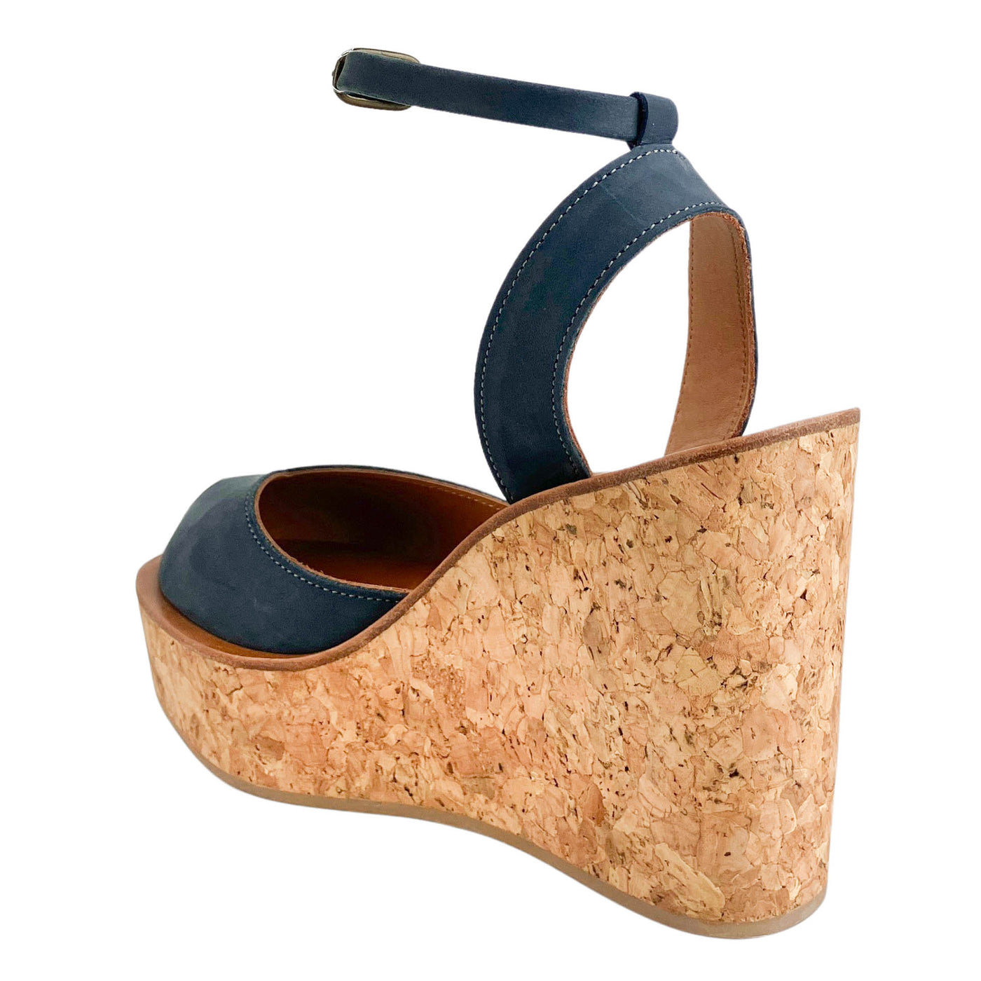 K.Jacques Aveline Wedges in Blue - Discounts on K.Jacques at UAL