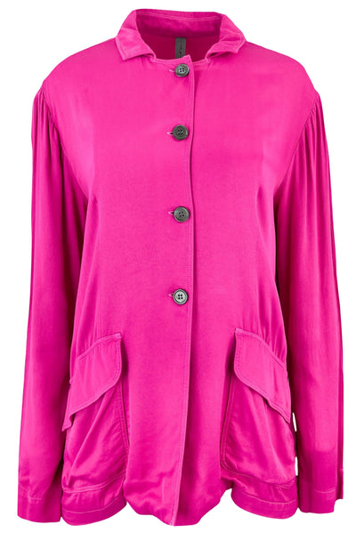 Raquel Allegra Explorer Blazer in Fuchsia - Discounts on Raquel Allegra at UAL