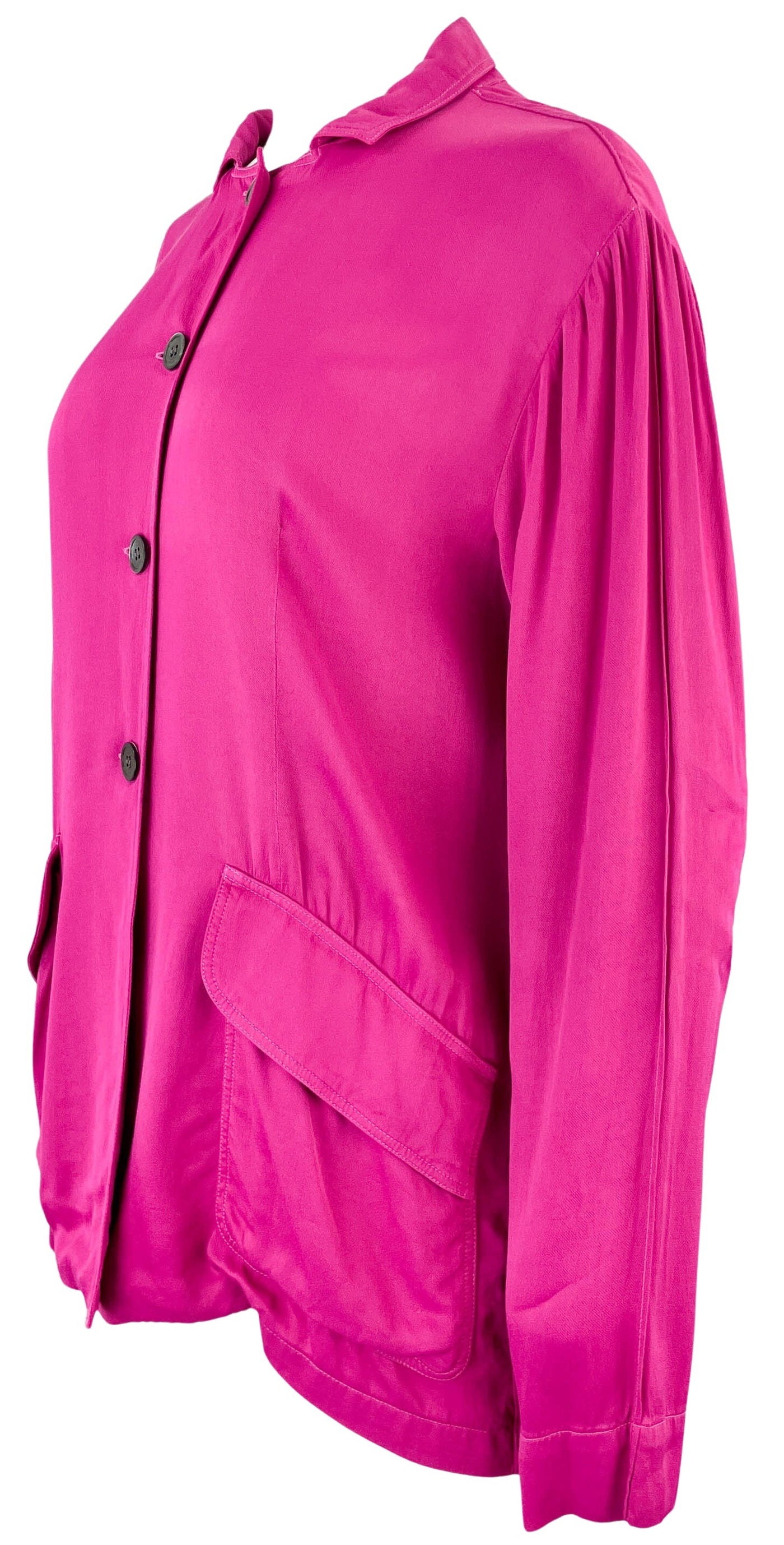 Raquel Allegra Explorer Blazer in Fuchsia - Discounts on Raquel Allegra at UAL