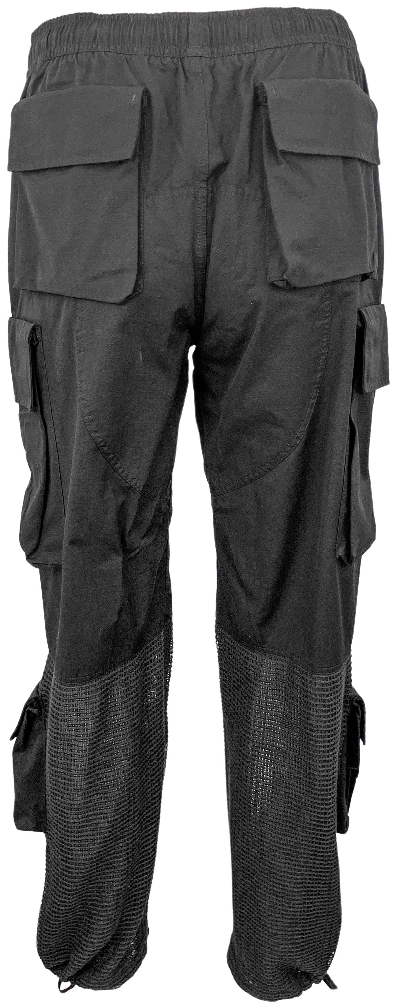 Givenchy Mesh Panel Cargo Pants - Discounts on Givenchy at UAL