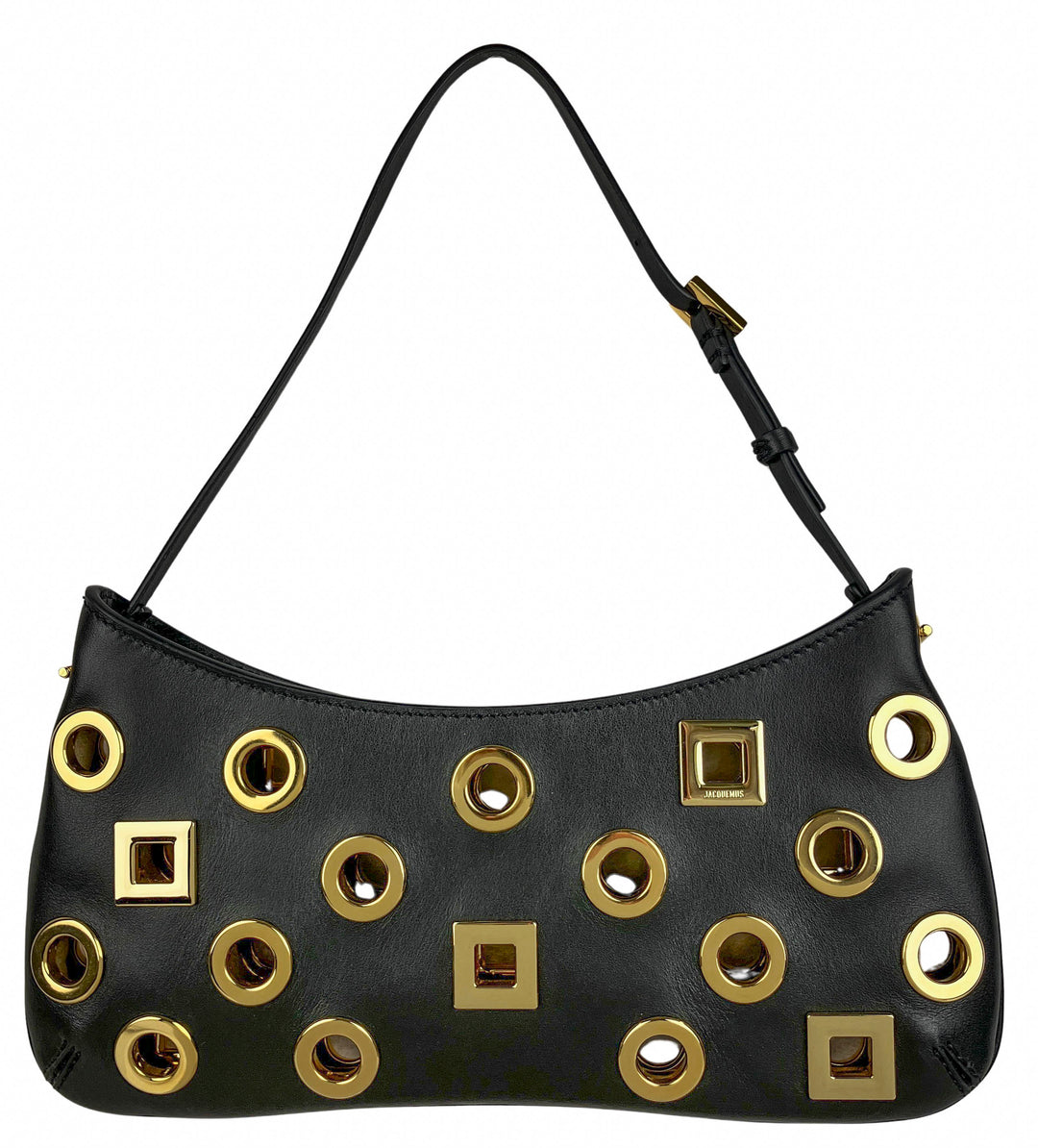 Jacquemus Le Bisou Rond Carre Bag in Black - Discounts on Jacquemus at UAL