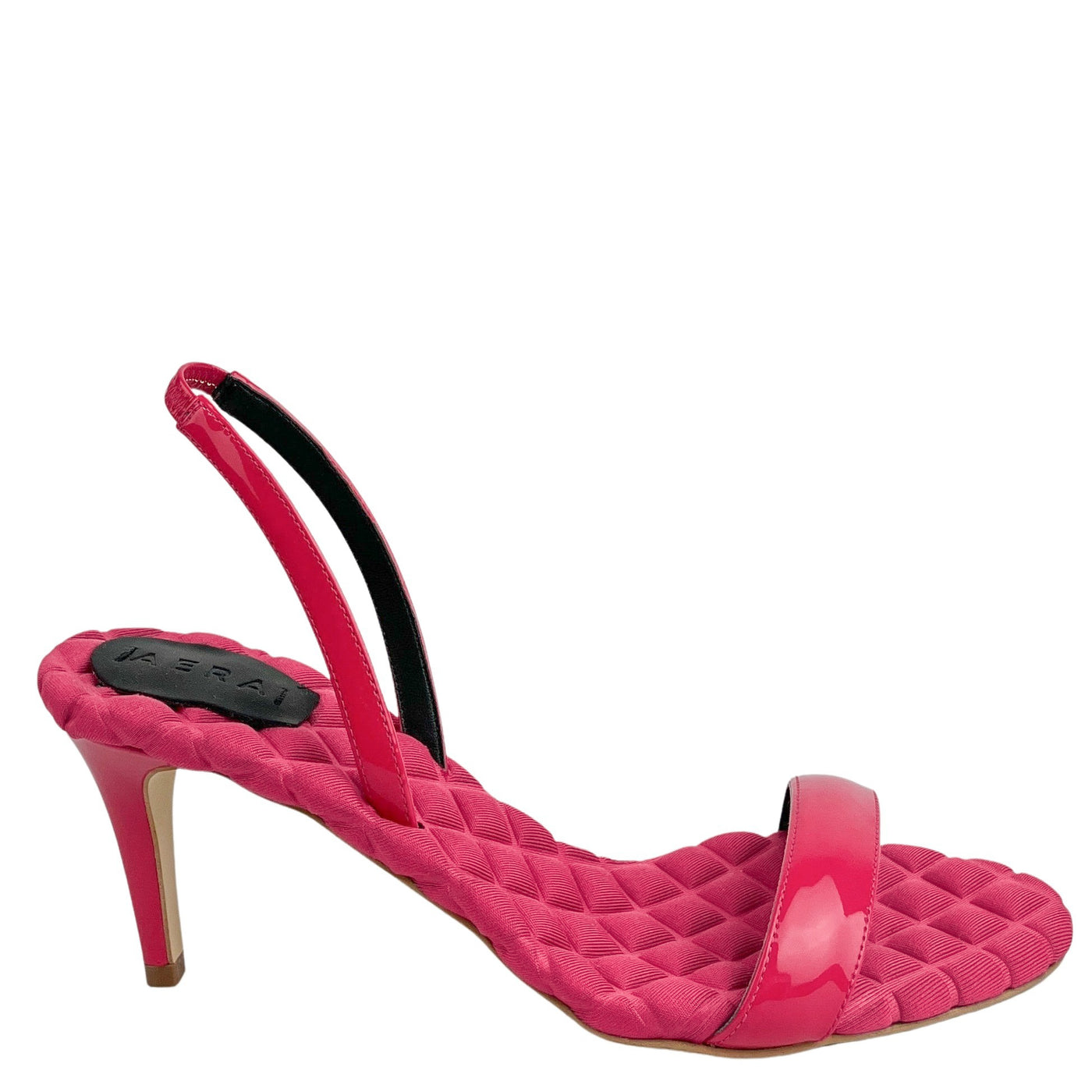 Aera Claudia Patent-Effect Sandals in Fuchsia - Discounts on Aera at UAL