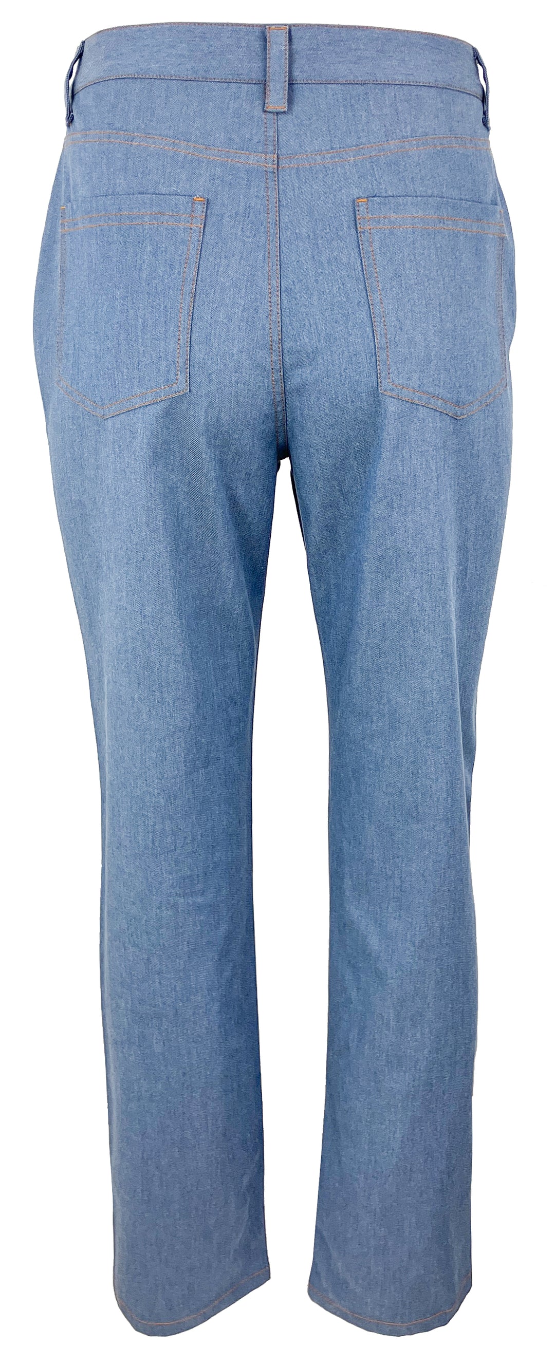 Hilton Hollis Chambray Pants in Blue - Discounts on Hilton Hollis at UAL