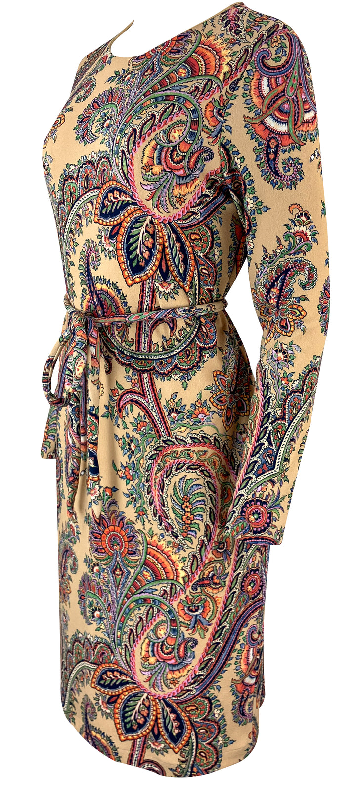 Etro Paisley Printed Crepe Shift Dress - Discounts on Etro at UAL