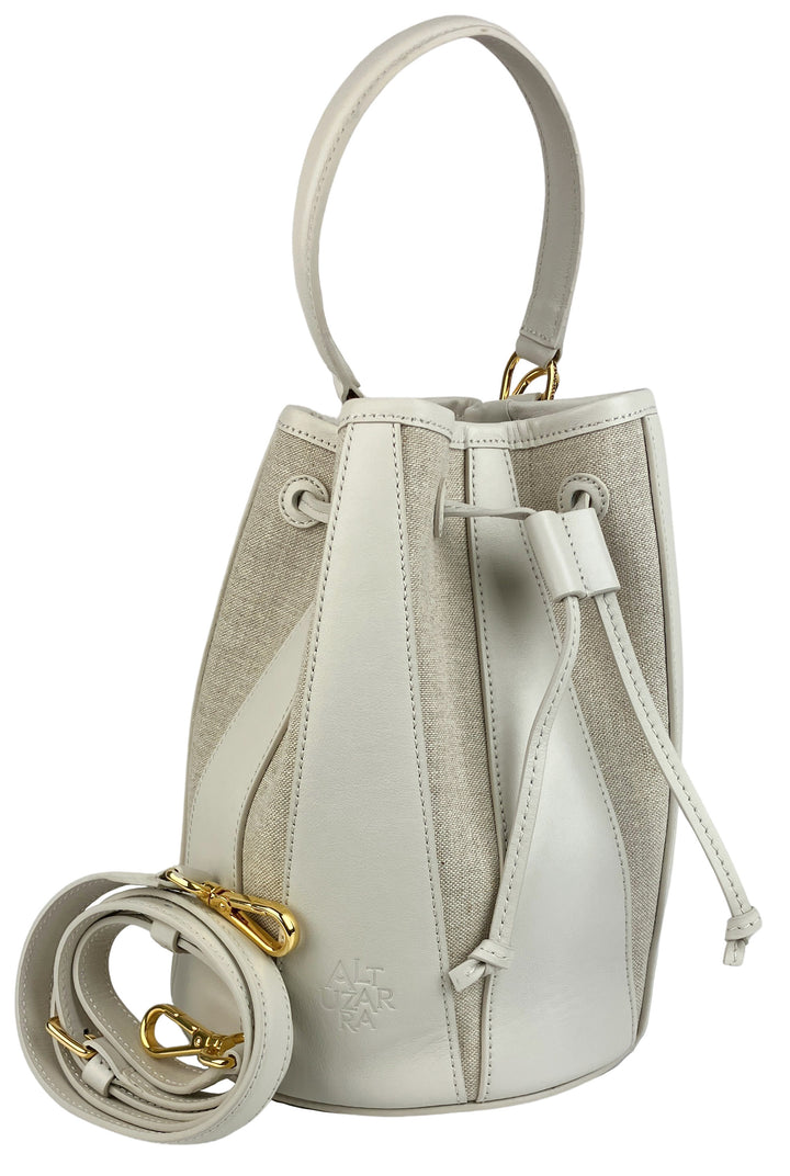 Altuzarra Small Drum Bag in Enoki - Discounts on Altuzarra at UAL
