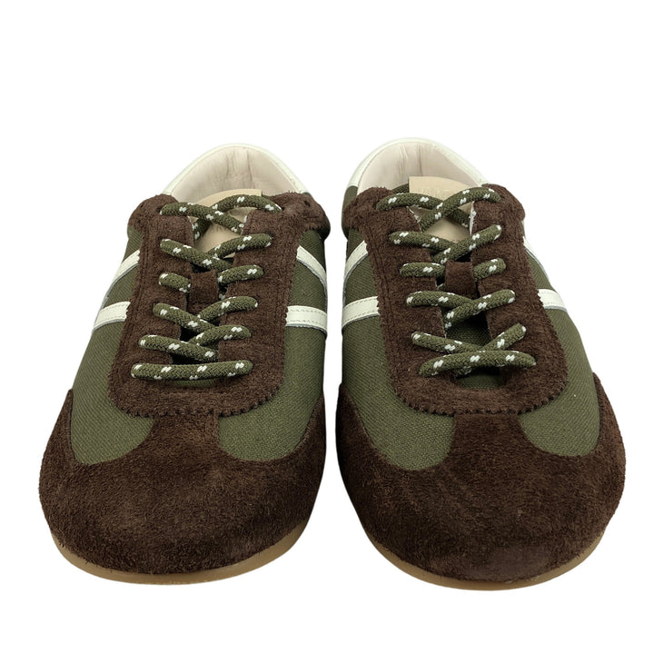 Veronica Beard Riviera Sneakers in Cypress & Espresso - Discounts on Veronica Beard at UAL