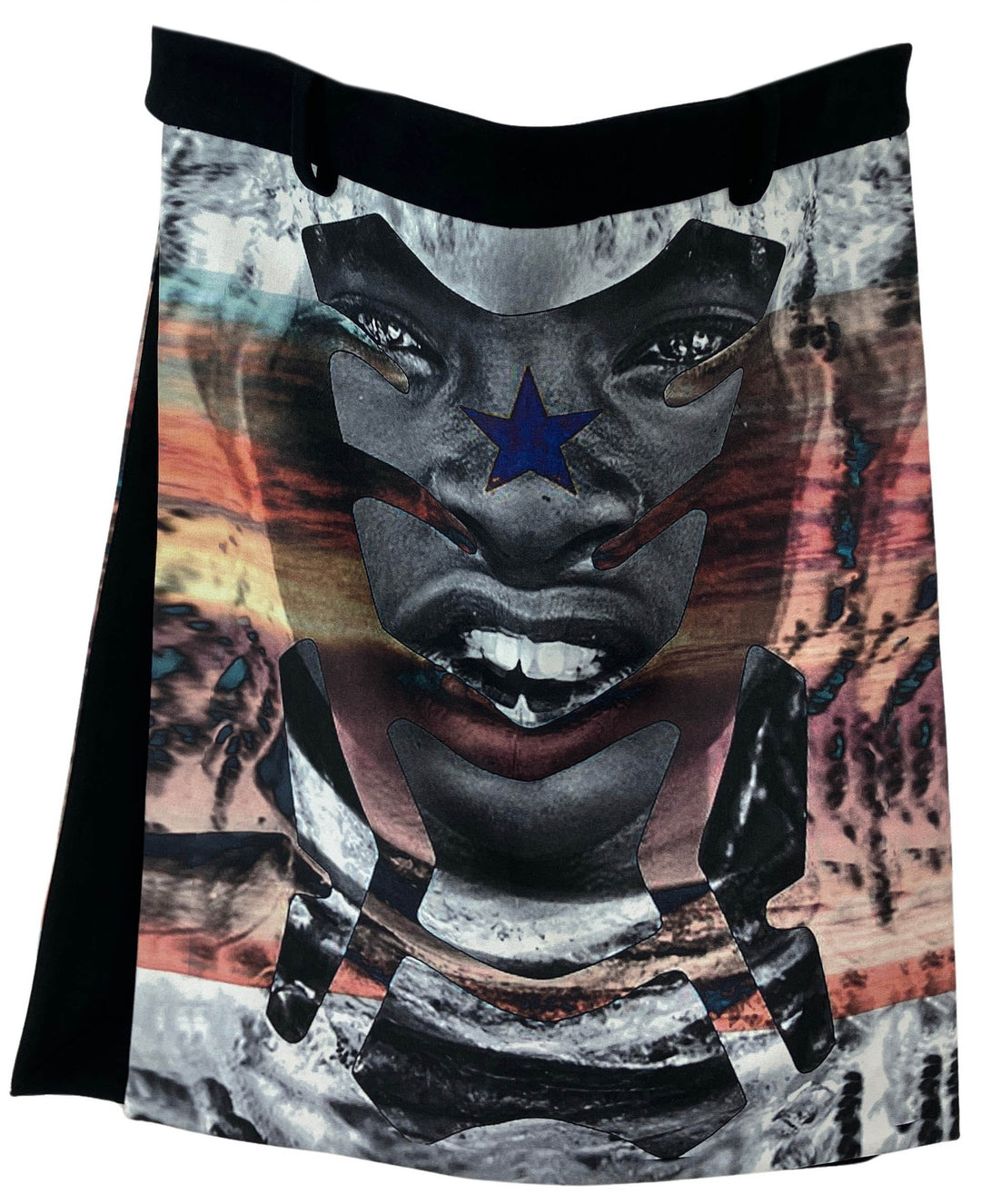 Givenchy Sunset Boy Skirt in Multi - Discounts on Givenchy at UAL
