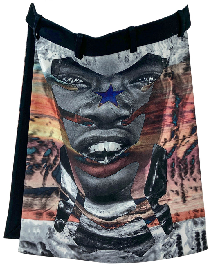 Givenchy Sunset Boy Skirt in Multi - Discounts on Givenchy at UAL