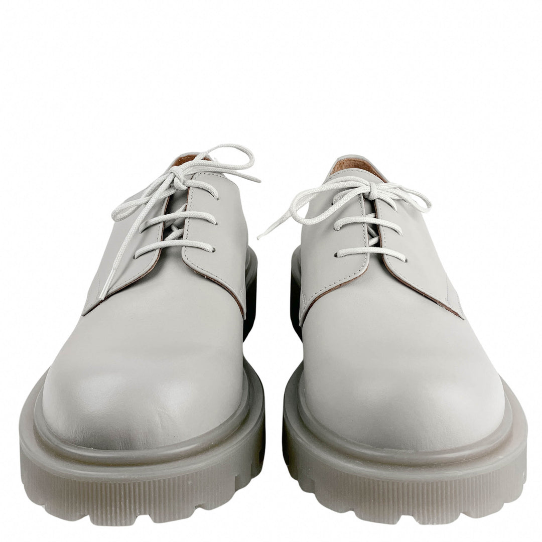 Woman by Common Projects Chunky Derby Shoes in Grey - Discounts on Common Projects at UAL