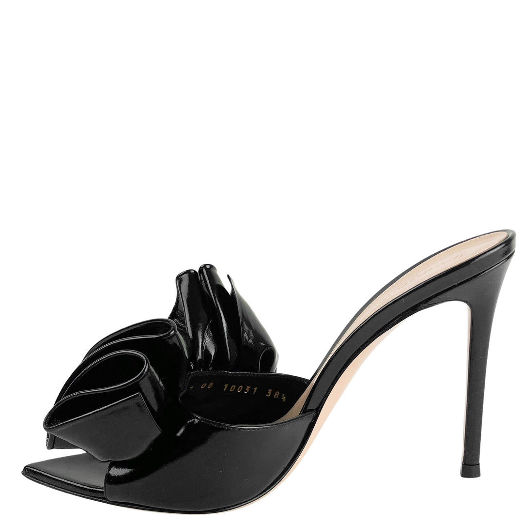 Gianvito Rossi Gabriella Mules in Black - Discounts on Gianvito Rossi at UAL