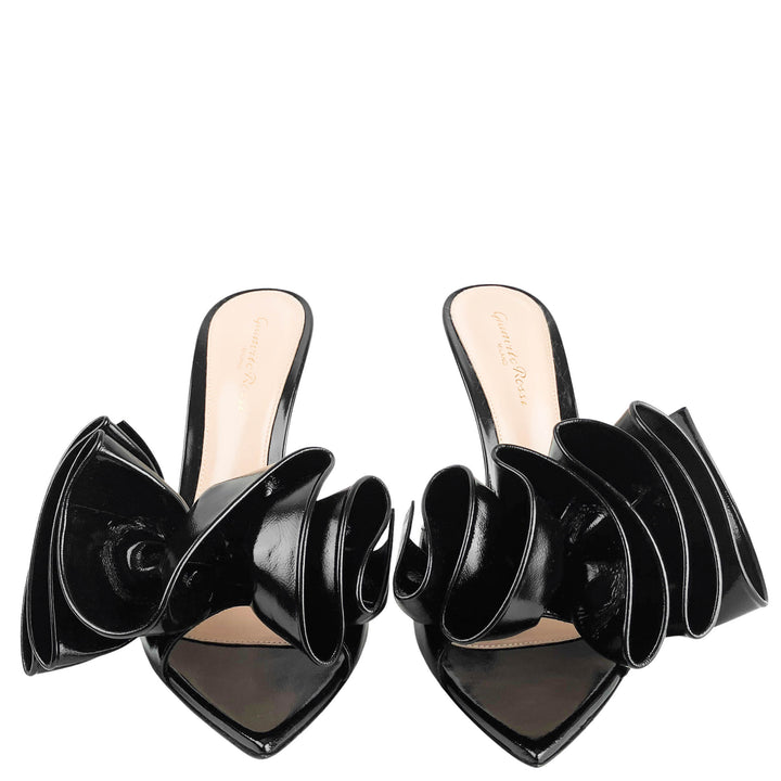 Gianvito Rossi Gabriella Mules in Black - Discounts on Gianvito Rossi at UAL