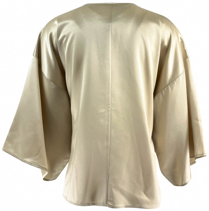 By Malene Birger Cicie Blouse in Champagne - Discounts on By Malene Birger at UAL