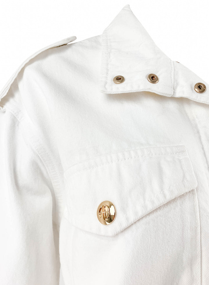 Anine Bing Audrey Jacket in White - Discounts on Anine Bing at UAL
