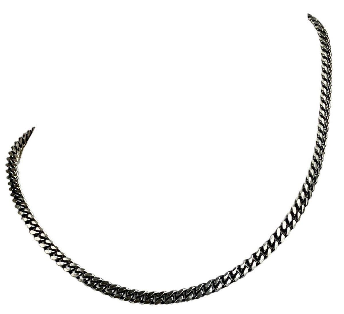 Serge Denimes Silver Curb Chain Necklace - Discounts on Serge Denimes at UAL