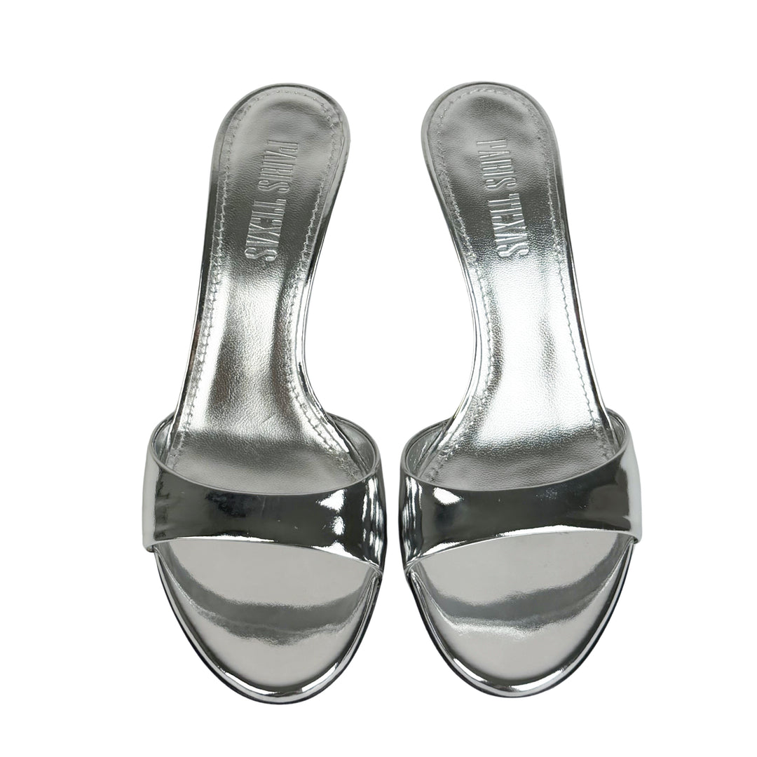 Paris Texas Lidia Mules in Silver
