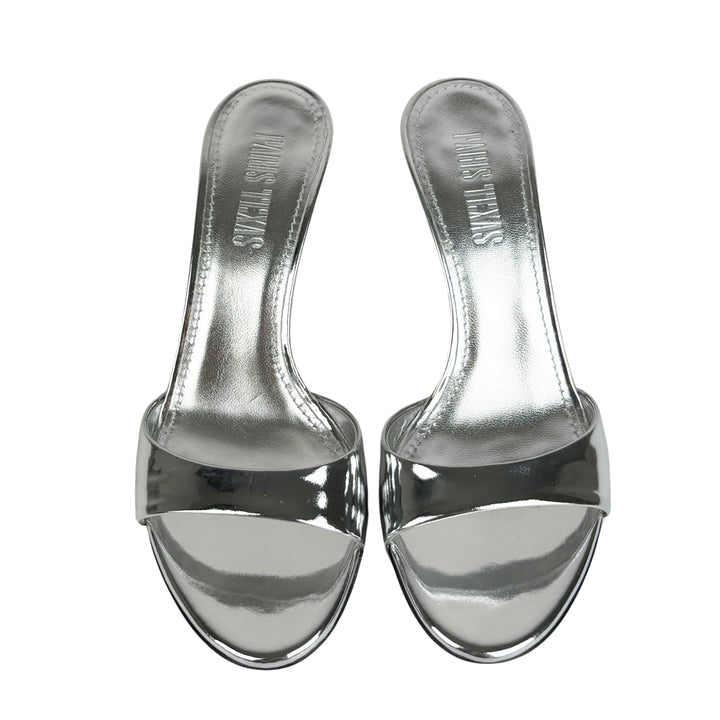 Paris Texas Lidia Mules in Silver