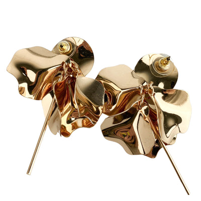 Shashi Drop Down Earrings in Gold - Discounts on Shashi at UAL