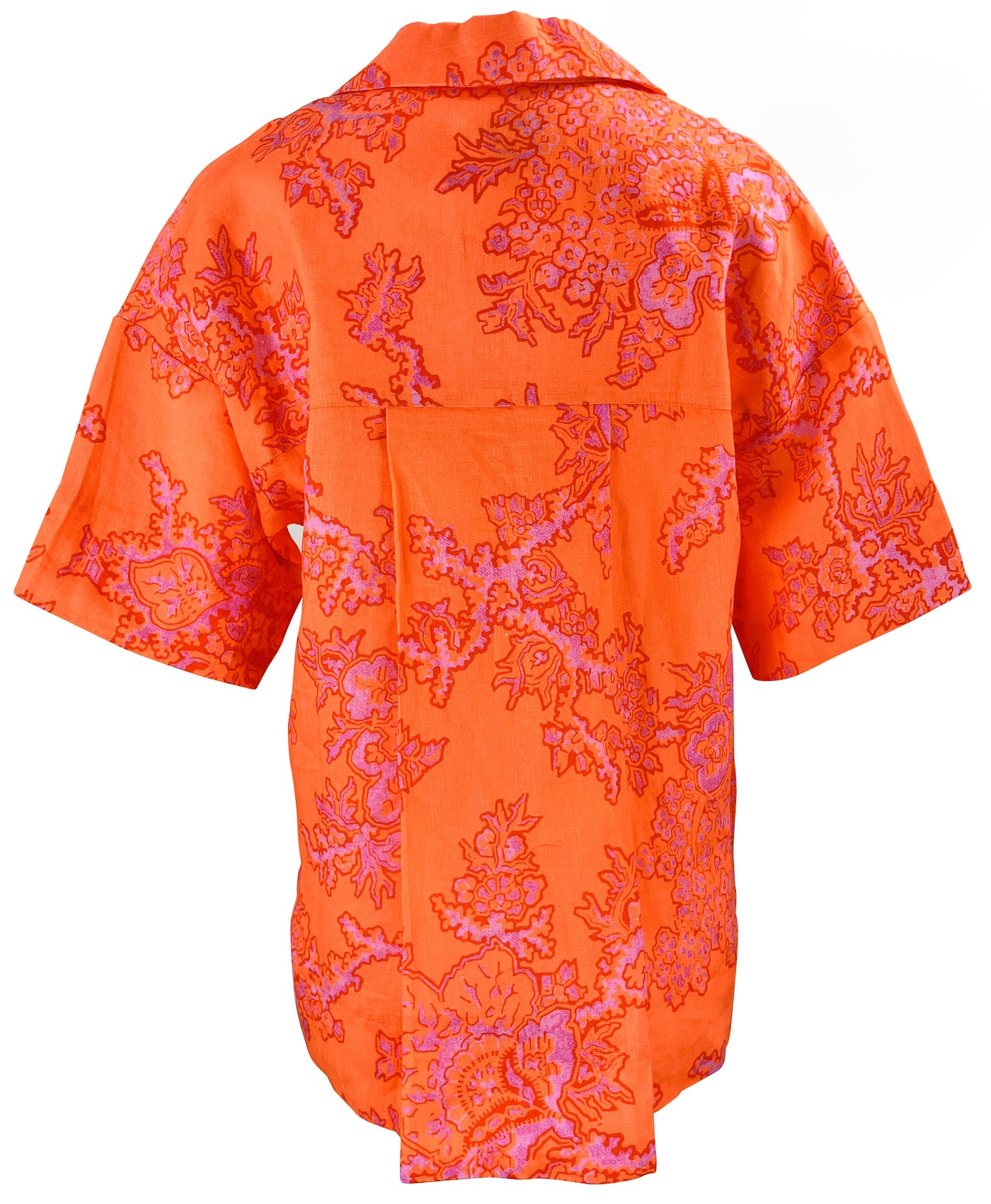 Rhode Kamala Shirt in Coral Reef Grande - Discounts on Rhode at UAL