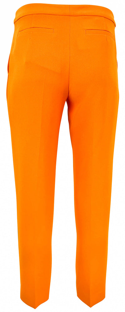 Dries Van Noten Cropped Trousers in Orange - Discounts on Dries Van Noten at UAL