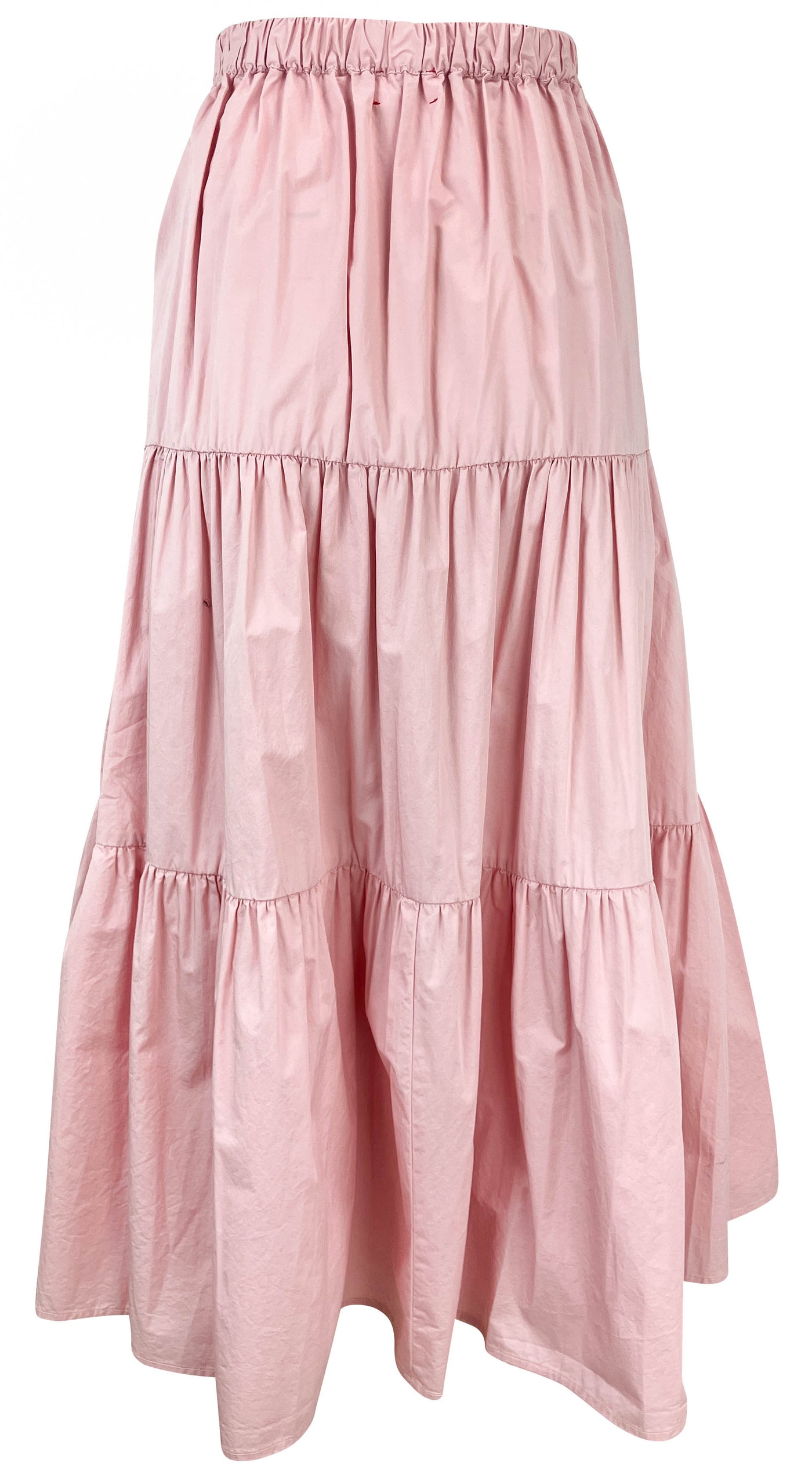 Xírena Tiered Ankle Length Skirt in Pale Pink - Discounts on Xírena at UAL