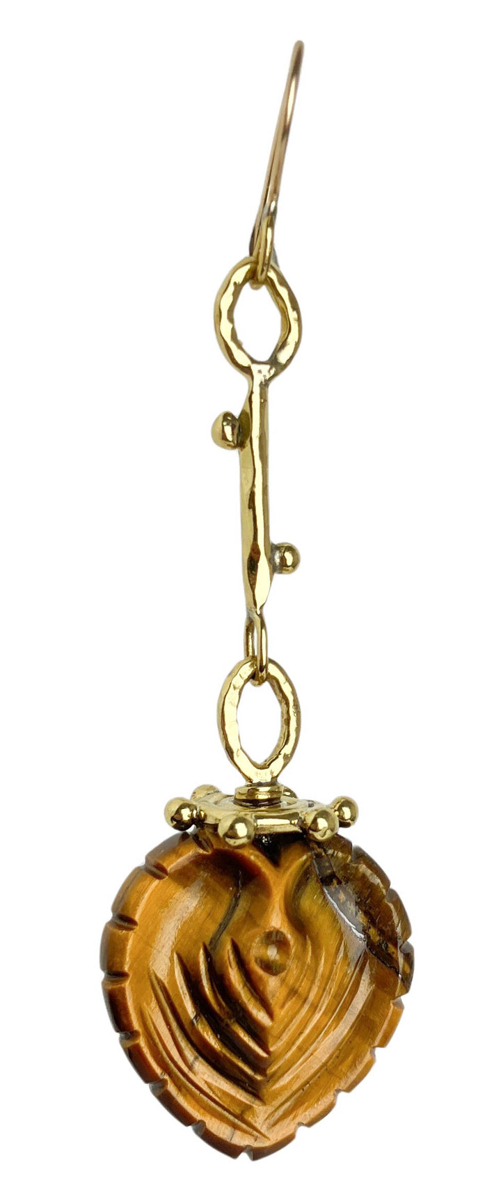 Ulla Johnson Galia Earrings in Tiger's Eye - Discounts on Ulla Johnson at UAL
