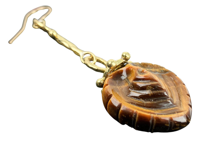 Ulla Johnson Galia Earrings in Tiger's Eye - Discounts on Ulla Johnson at UAL