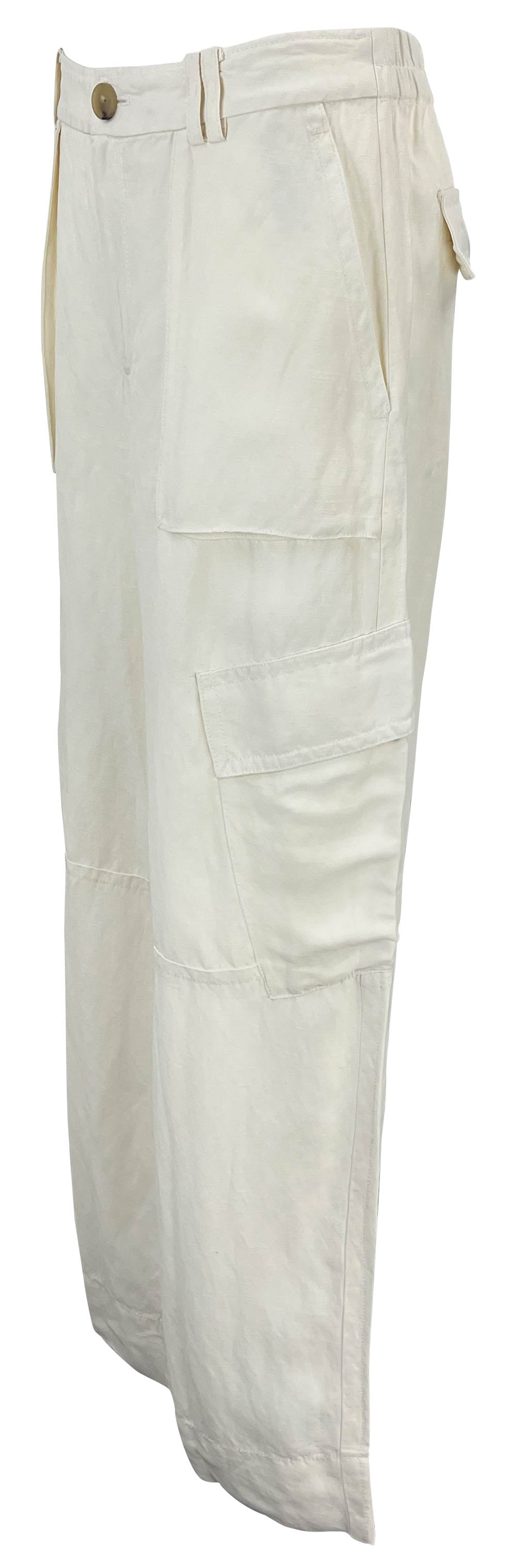 vince. Cargo Pants in Cream - Discounts on Vince. at UAL