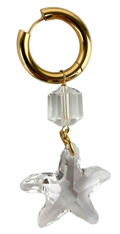 Timeless Pearly Mix and Match Crystal Earrings in Gold/Clear - Discounts on Timeless Pearly at UAL