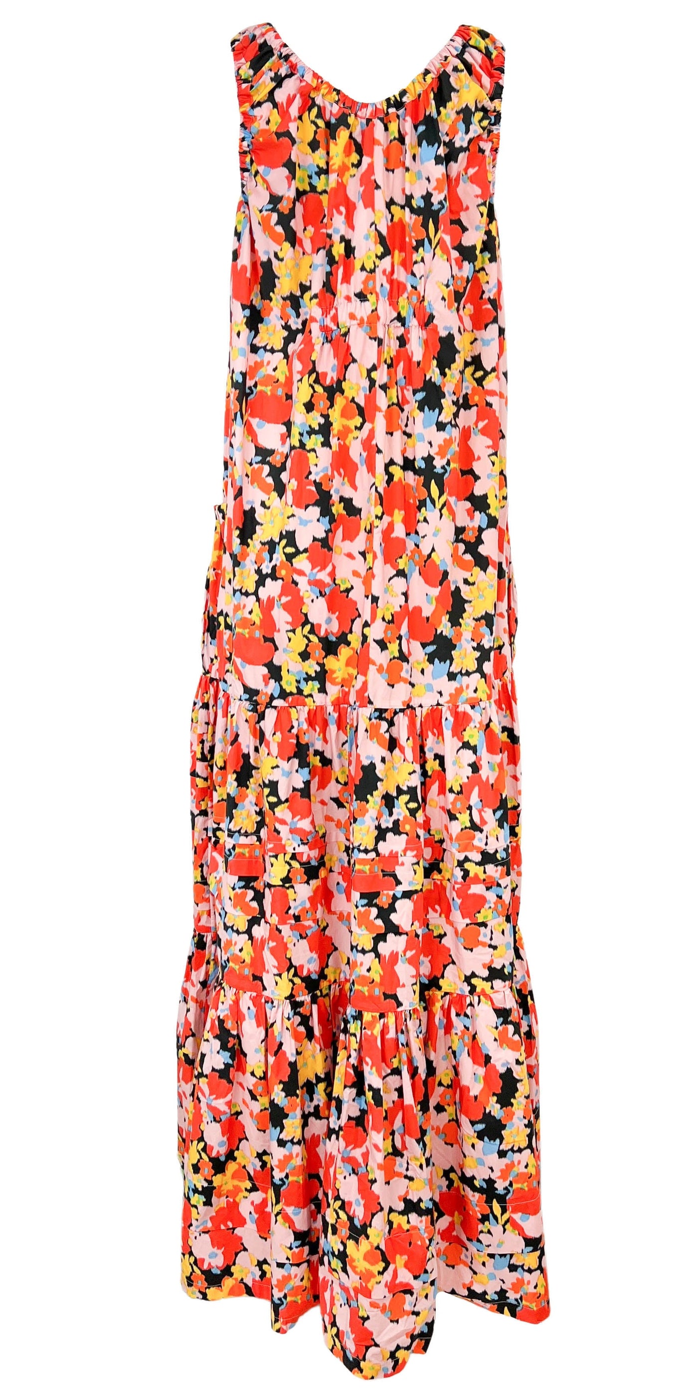 Plan C Maxi Dress in Ikat Flowers - Discounts on Plan C at UAL