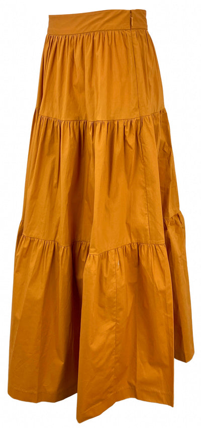 Staud Sea Skirt in Honey - Discounts on Staud at UAL