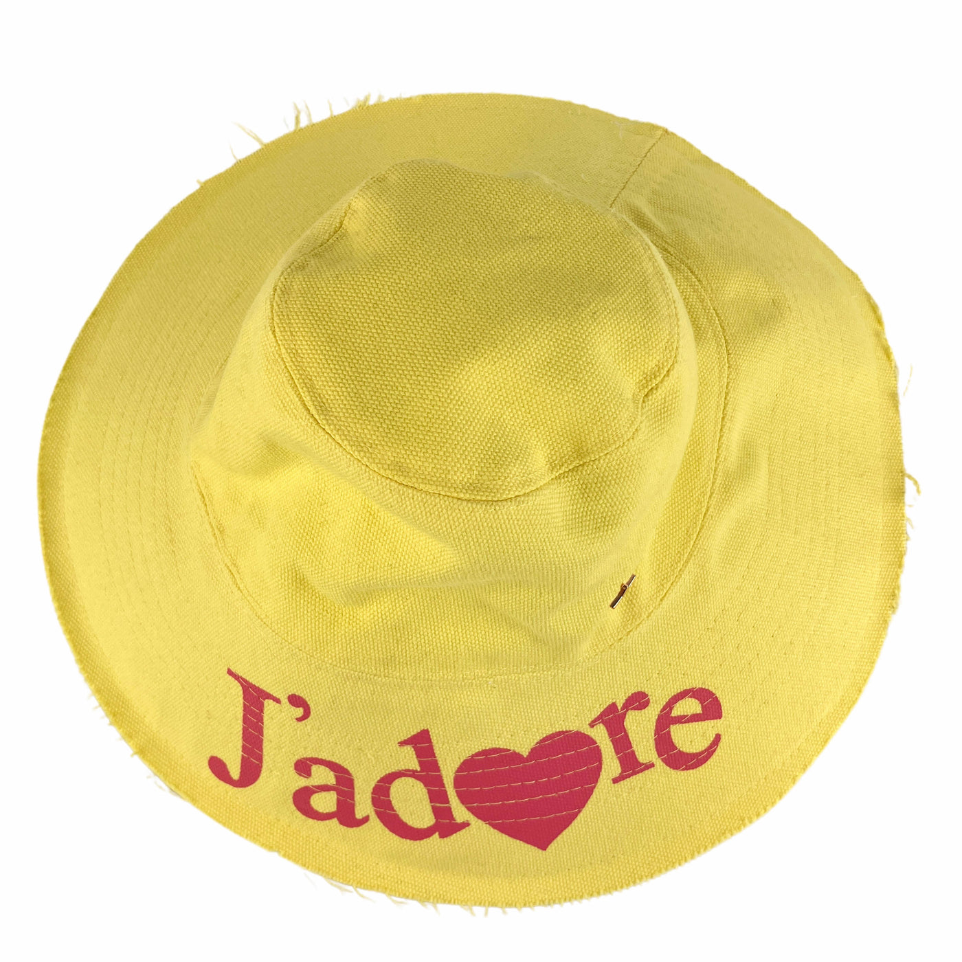 Jocelyn Kid's Palm Springs J'adore Wide Brim Hat in Yellow - Discounts on Jocelyn at UAL