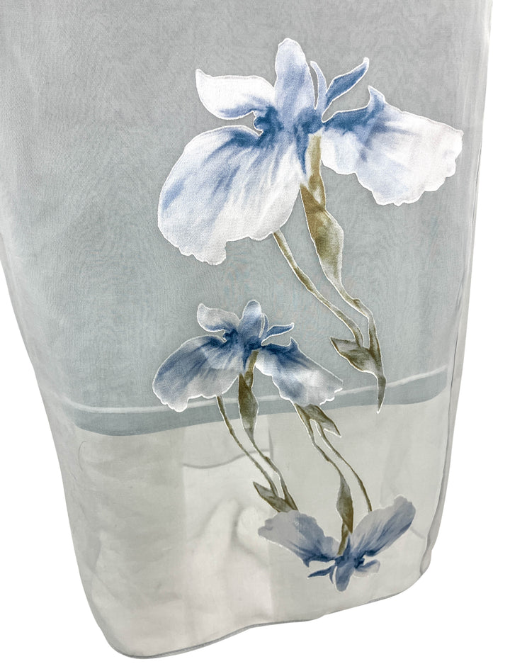 Givenchy Iris Skirt in Ice Blue - Discounts on Givenchy at UAL