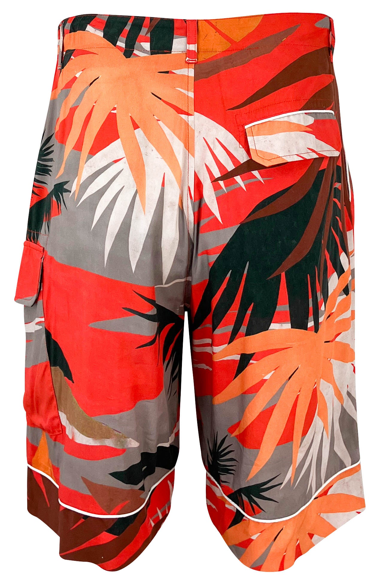 Palm Angels Hawaiian Print Shorts in Multi - Discounts on Palm Angels at UAL