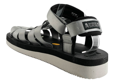 Suicoke x Mastermind Shalo Sandals in Grey - Discounts on Suicoke at UAL