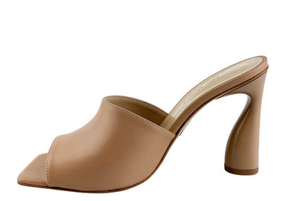 Paul Andrew Arc Mules in Almond - Discounts on Paul Andrew at UAL
