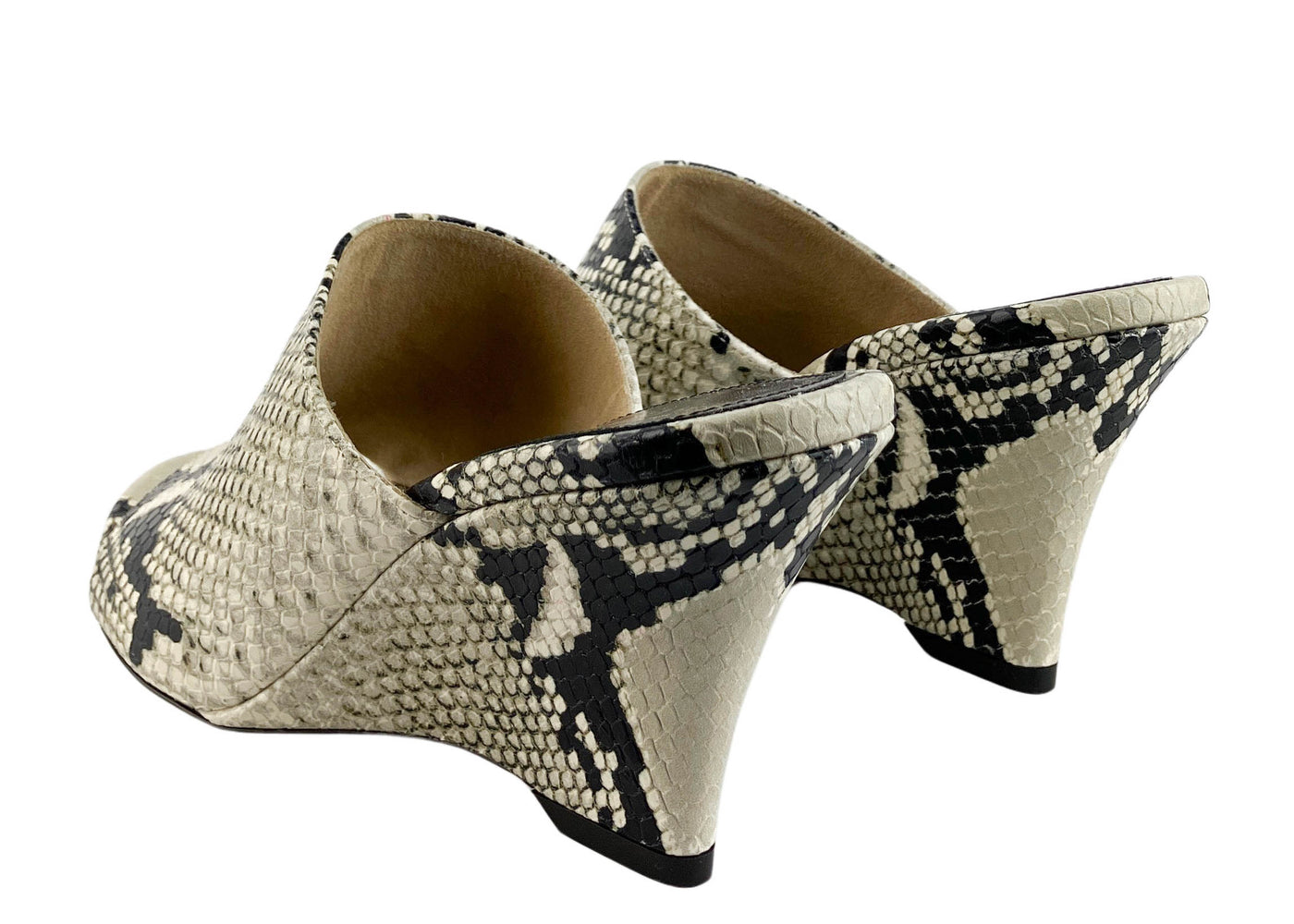Khaite Marion Wedge Sandals in Natural - Discounts on Khaite at UAL