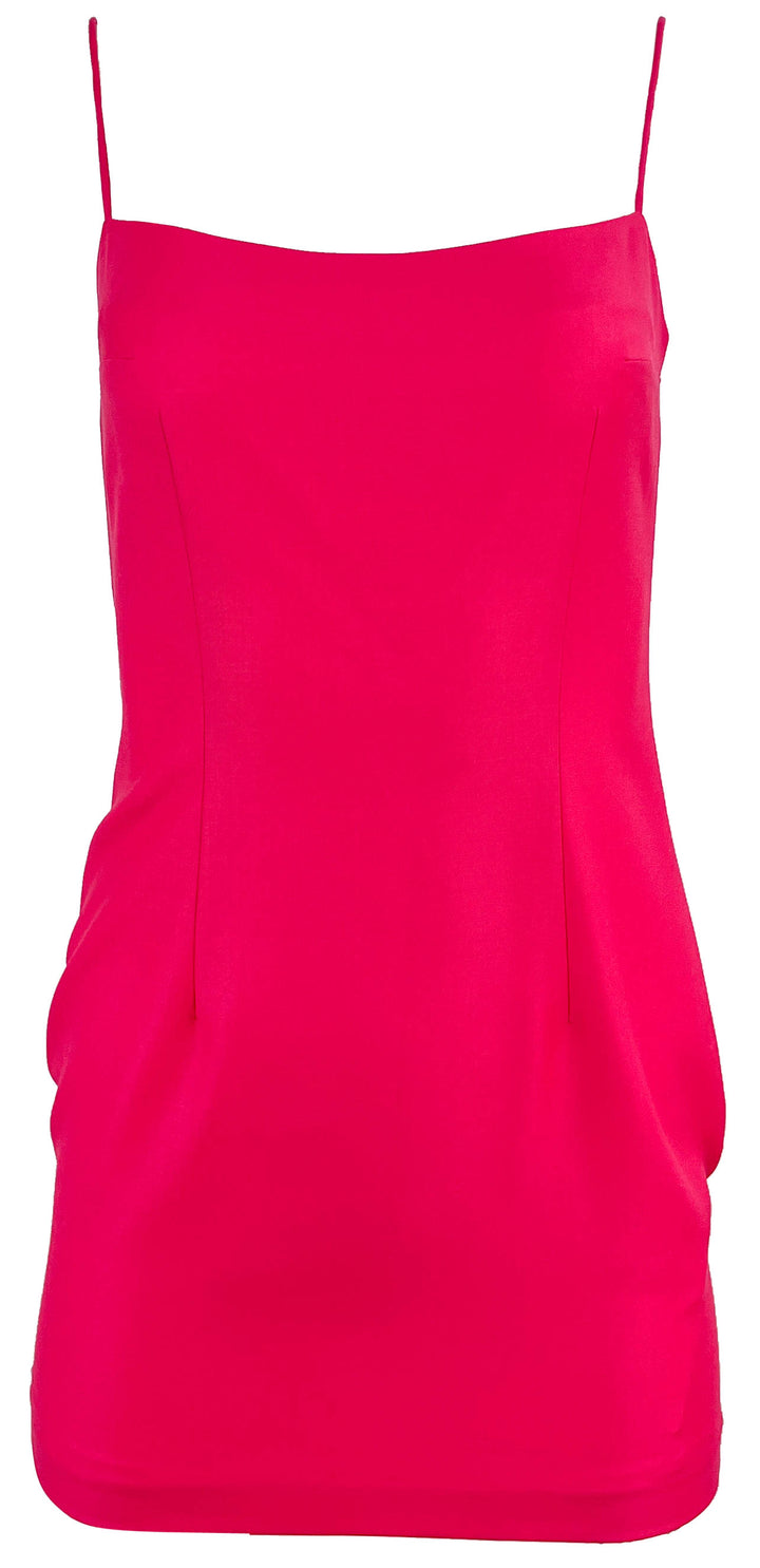 Zeynep Arcay Wool Mini Dress in Fuschia - Discounts on Zeynep Arcay at UAL
