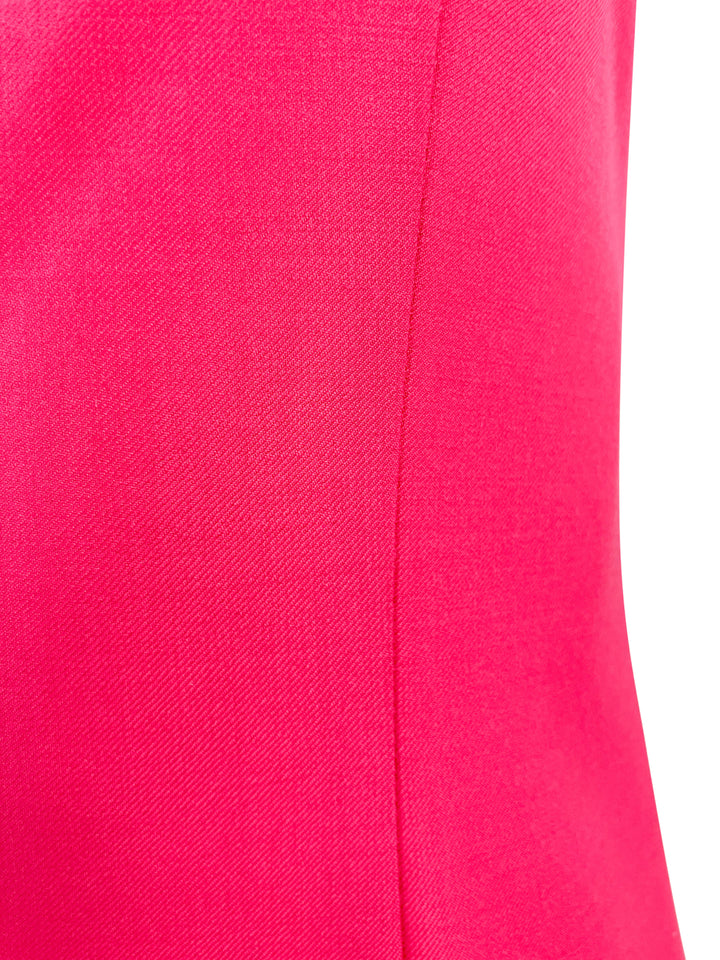 Zeynep Arcay Wool Mini Dress in Fuschia - Discounts on Zeynep Arcay at UAL