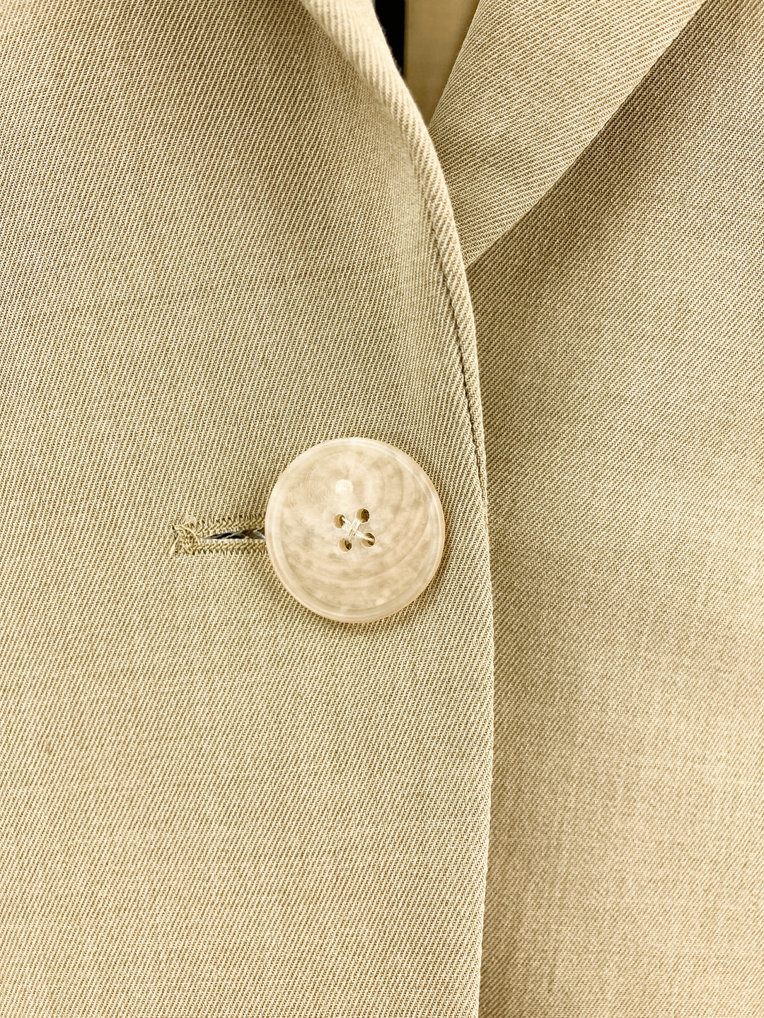 Petar Petrov Juniper Wool Gabardine Single-Breasted Jacket in Tea - Discounts on Petar Petrov at UAL