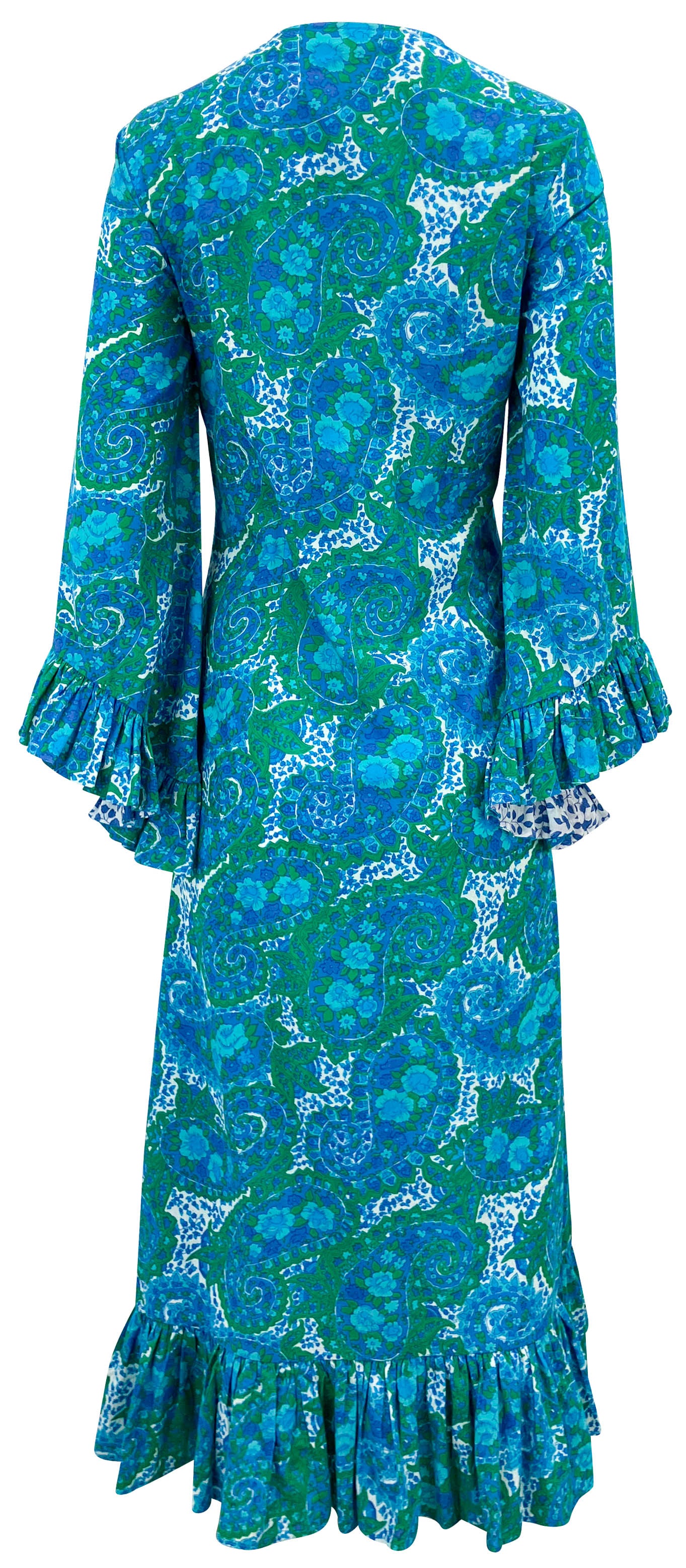 Alix of Bohemia Zelda Pool Paisley Dress in Blue Multi - Discounts on Alix of Bohemia at UAL