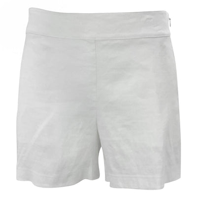 Theory Clean Mini Shorts in White - Discounts on Theory at UAL