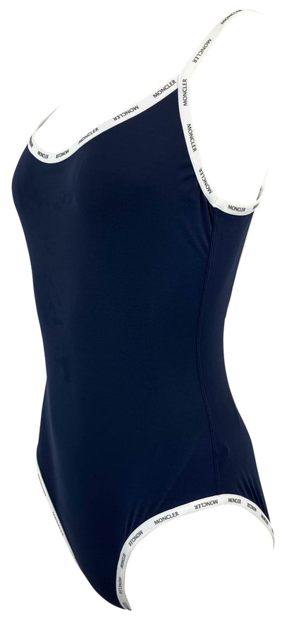 Moncler One Piece Swimsuit in Navy - Discounts on Moncler at UAL
