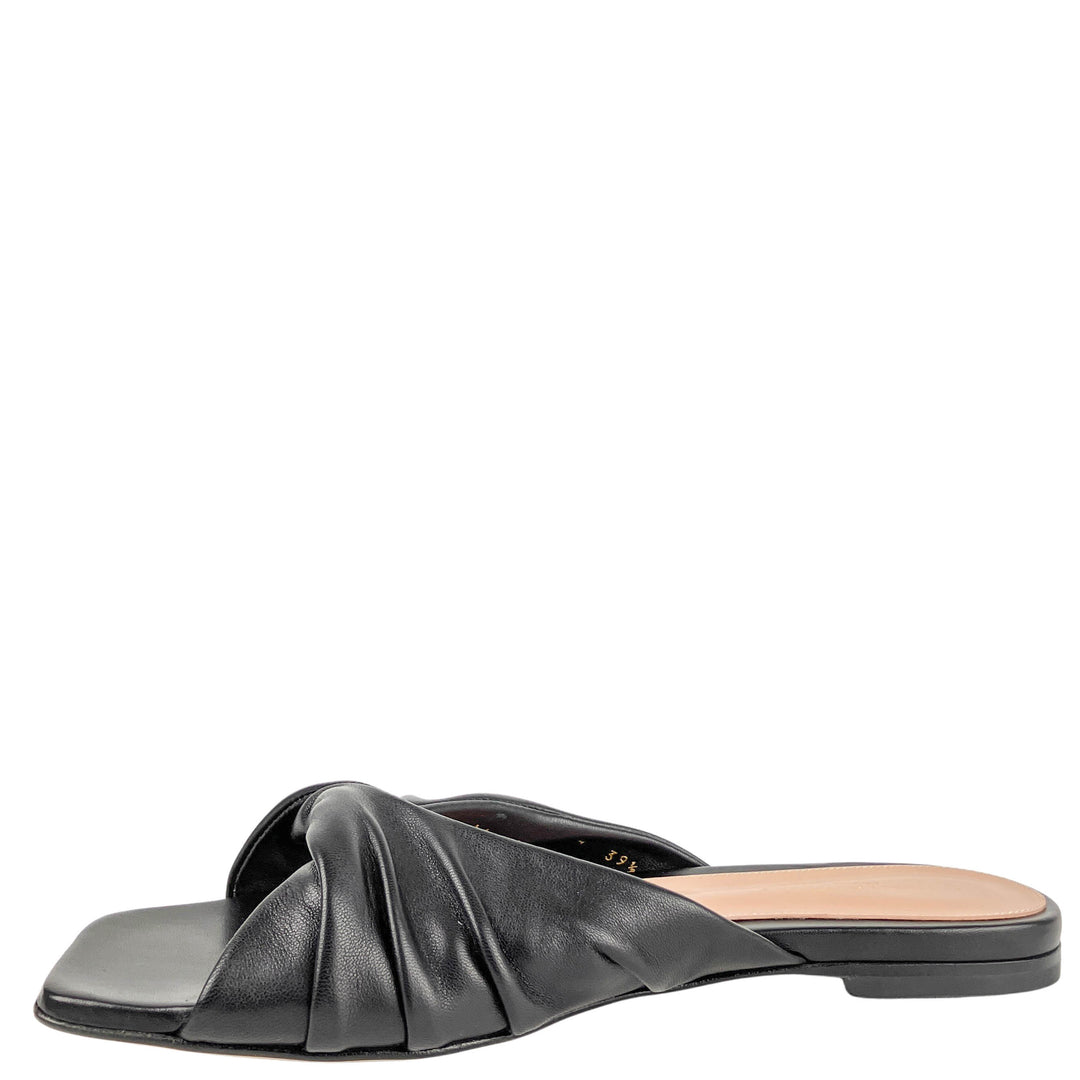 Gianvito Rossi Selene Sandals in Black - Discounts on Gianvito Rossi at UAL