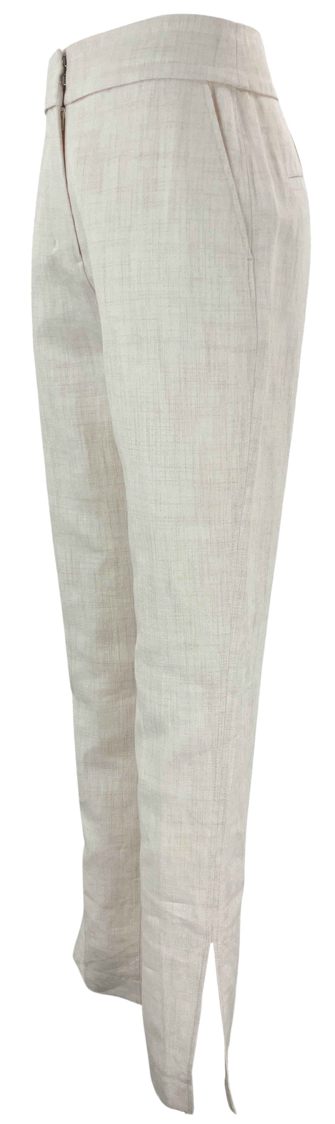 Jacquemus Le Pantalon Tibau Trousers in Cream - Discounts on Jacquemus at UAL