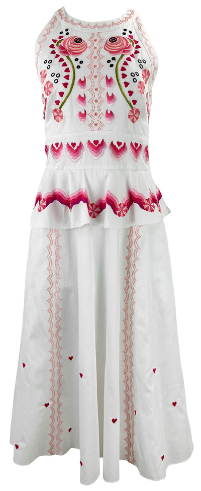Temperley Valerie Dress in White - Discounts on Temperley at UAL