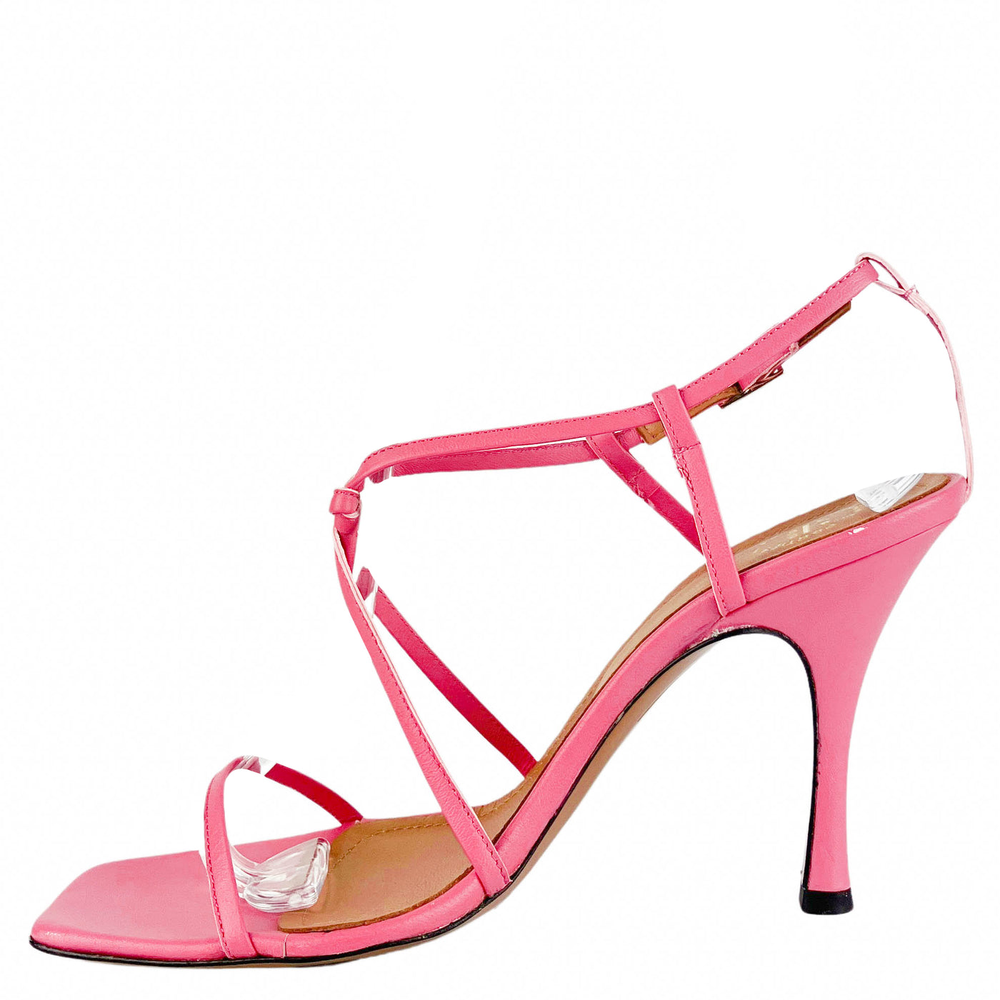 ATP Lapedona Strappy Sandals in Pink - Discounts on ATP Atelier at UAL