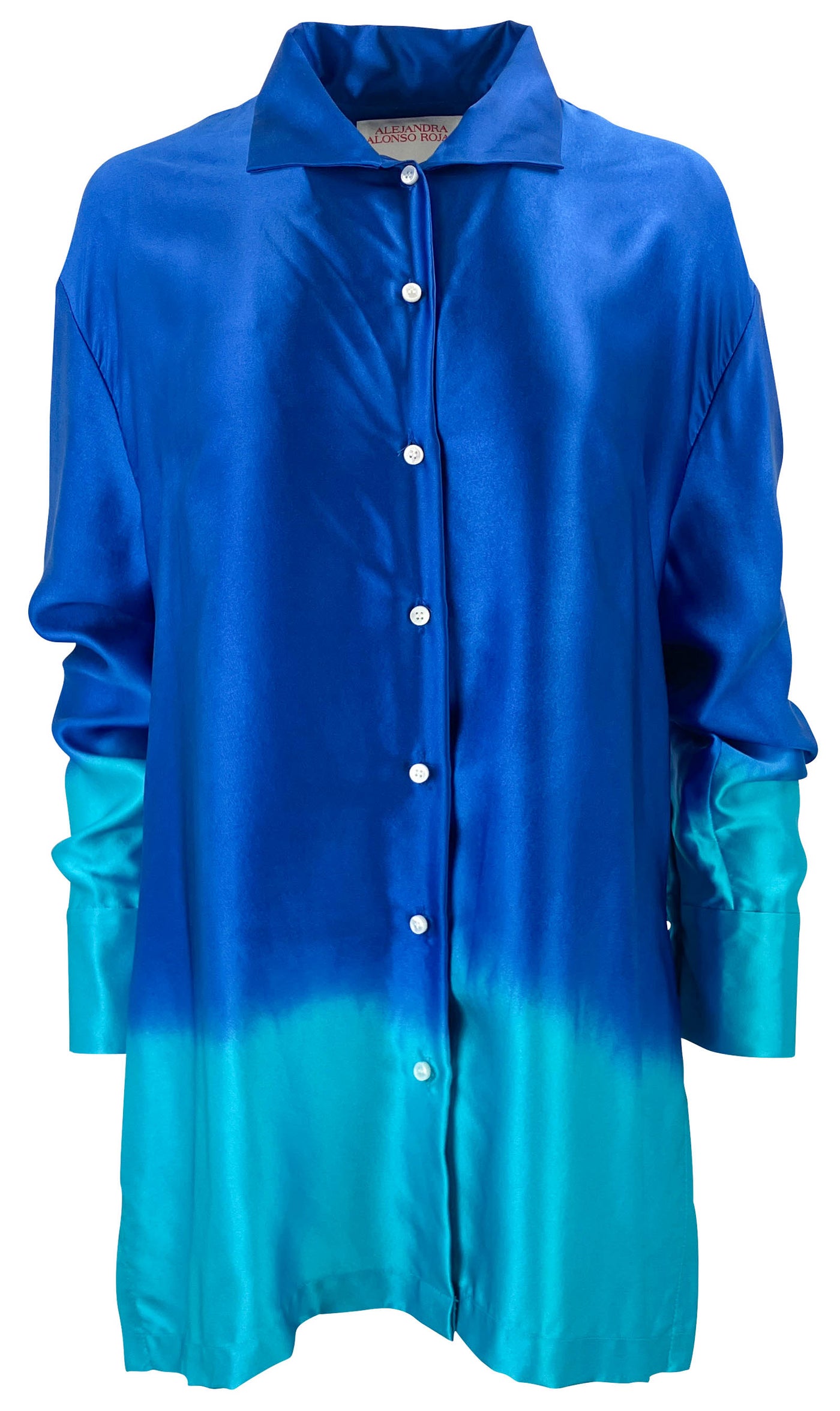 Alejandra Alonso Rojas Dip-Dye Silk Shirt - Discounts on Alejandra Alonso Rojas at UAL