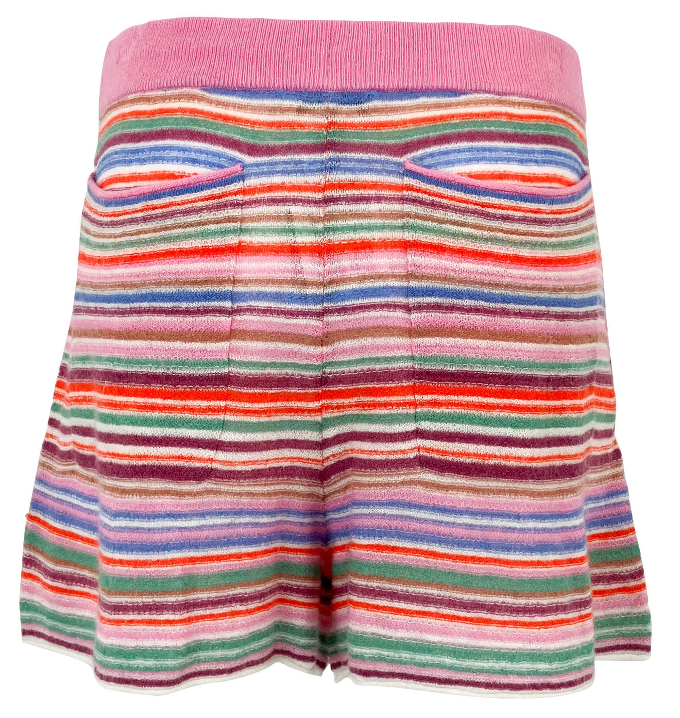 Dorothee Schumacher Striped Softness Shorts in Colorful - Discounts on Dorothee Schumacher at UAL