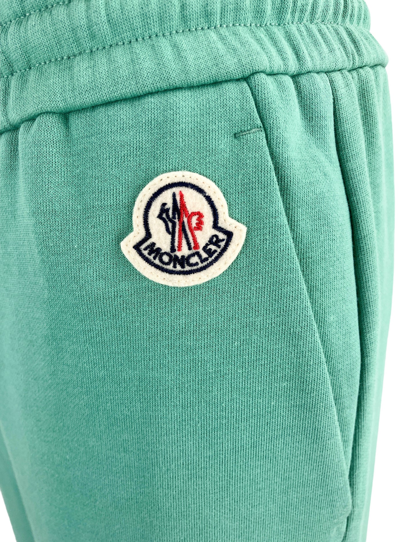 Moncler Sweatpants in Green - Discounts on Moncler at UAL