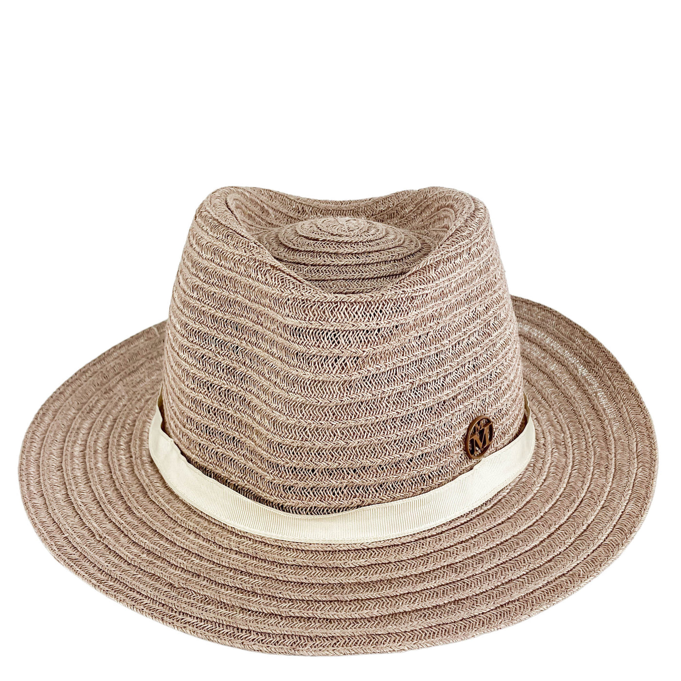 Maison Michel Andre Straw Hat in Beige - Discounts on Maison Michel at UAL